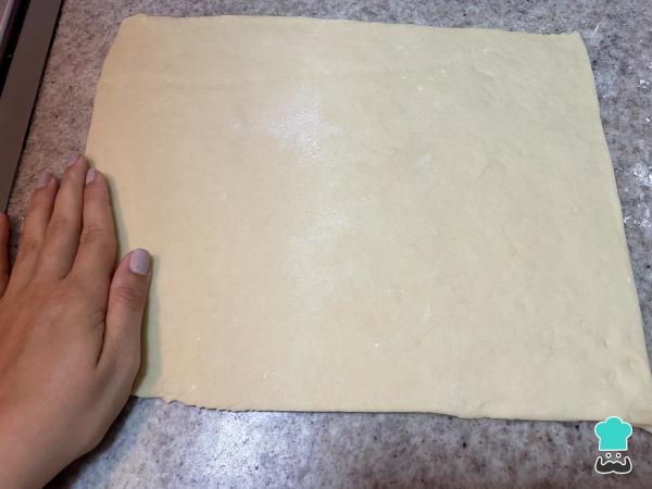 Receta de Pan de jamón con queso crema - Paso 4