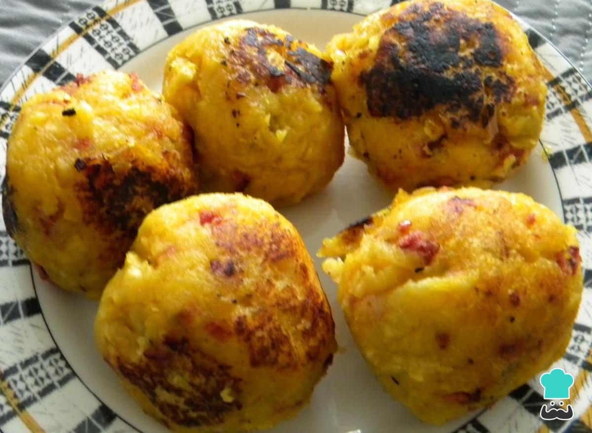 Receta de Aperitivo vegetariano de plátano