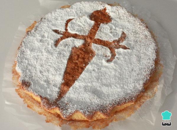 Receta de Tarta de Santiago fácil