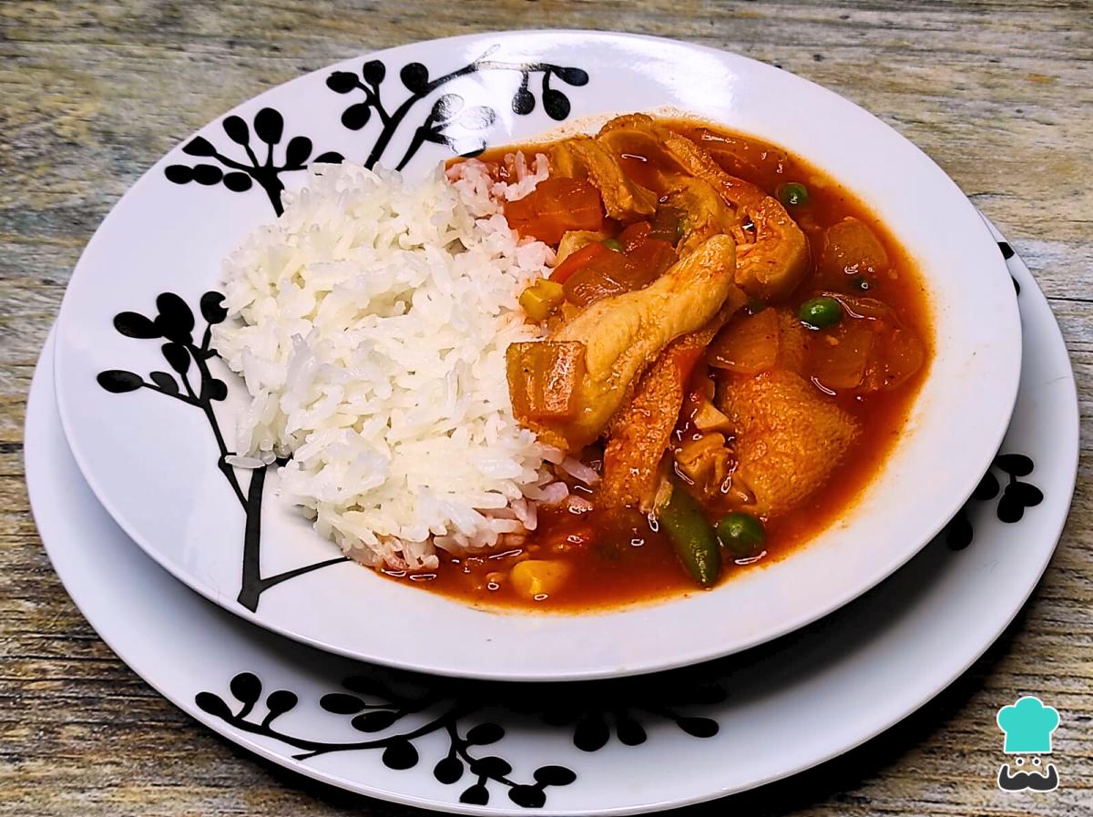 Receta de Guatita a la jardinera