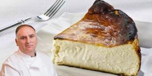 José Andrés, chef: “La tarta de queso quemada vasca más cremosa se hornea a 210 ºC y lleva queso de cabra”