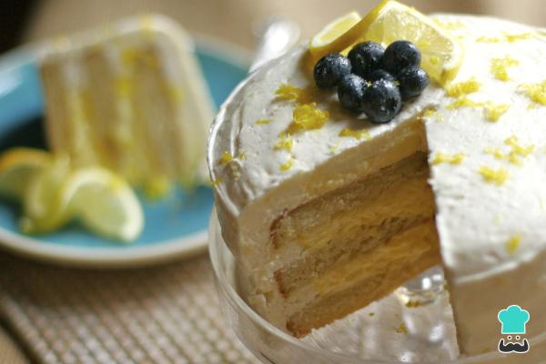 Dulce de limón con galletas - Fácil