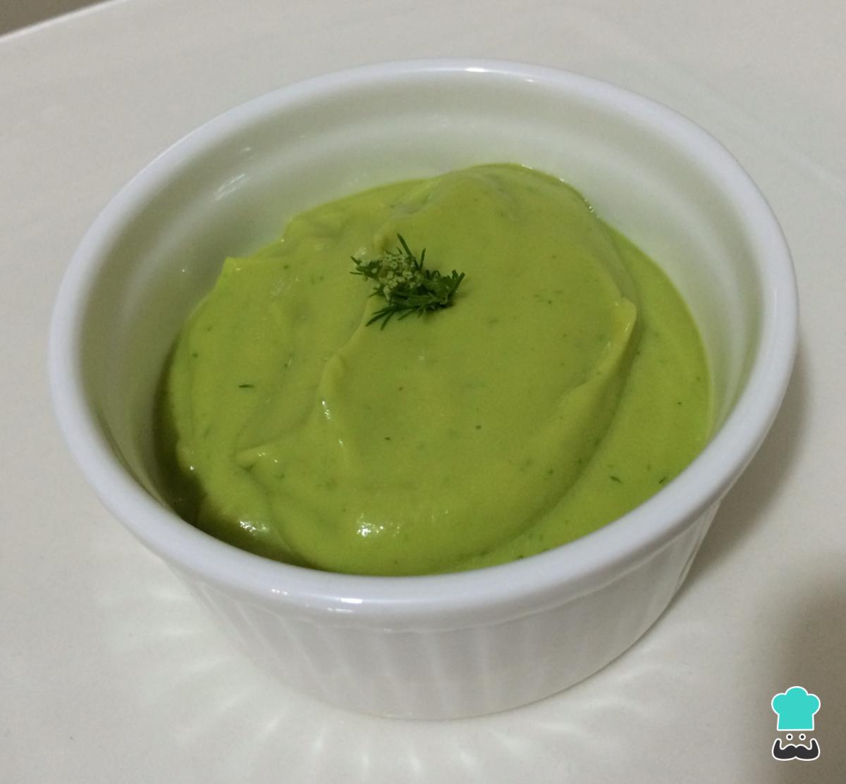 Receta de Salsa de aguacate