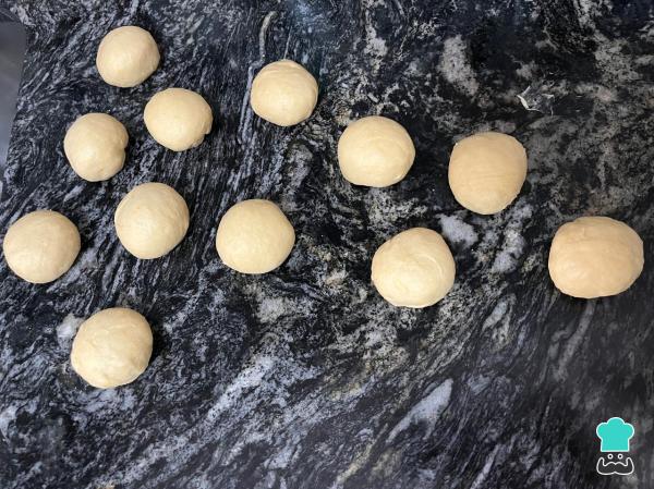 Receta de Suspiros de monja - Paso 5