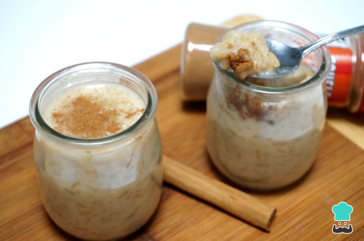 Receta de Arroz con leche saludable