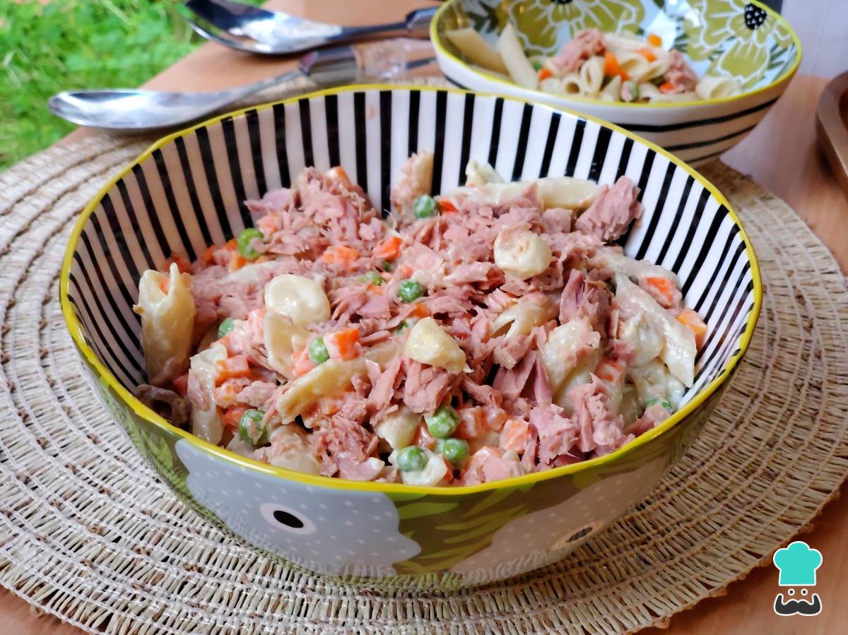 Receta de Ensalada de pasta con atún