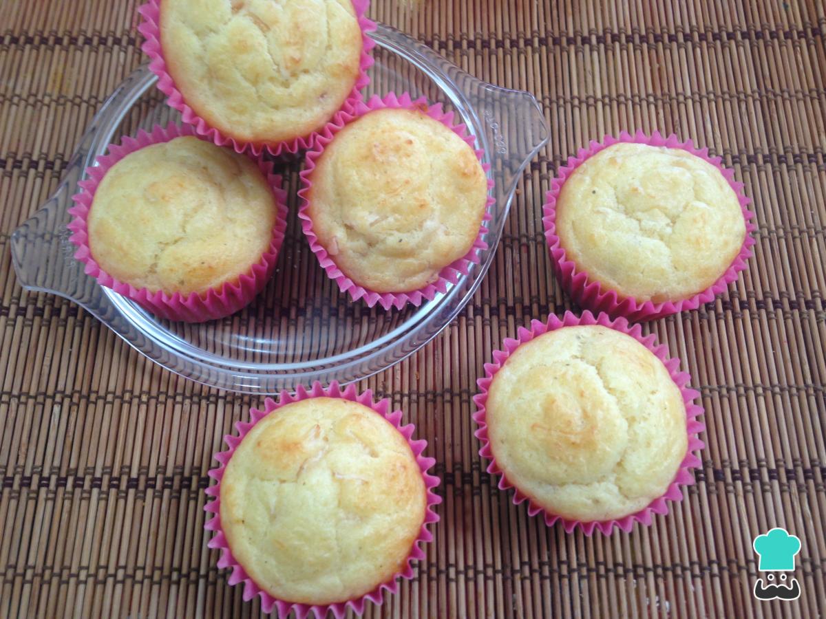 Receta de Muffins salados