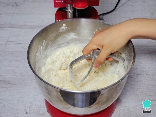 Receta de Galletas araña de Halloween - Paso 3