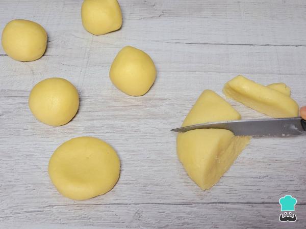 Receta de Galletas araña de Halloween - Paso 5