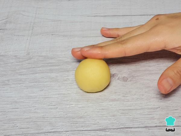 Receta de Galletas araña de Halloween - Paso 6