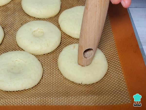 Receta de Galletas araña de Halloween - Paso 7