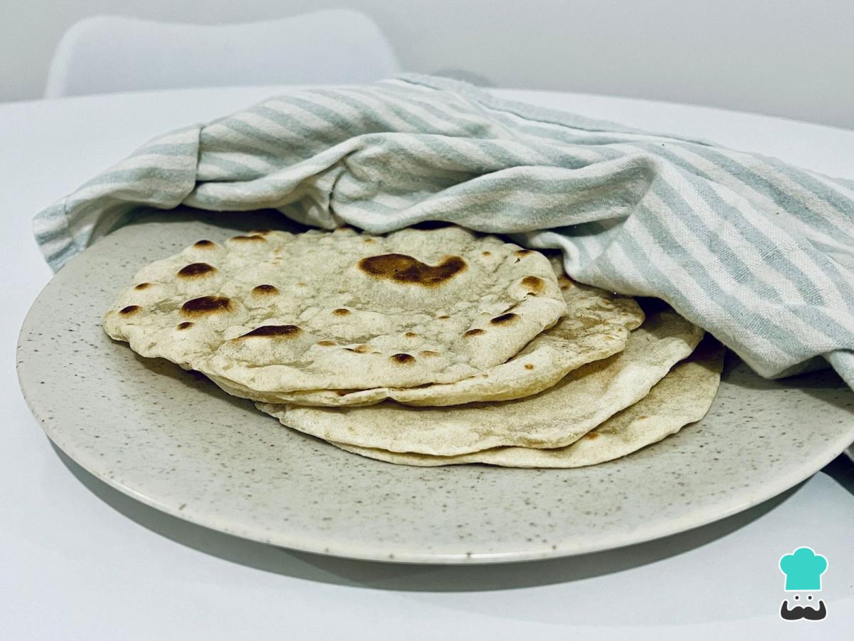 Receta de Masa para tacos con harina común