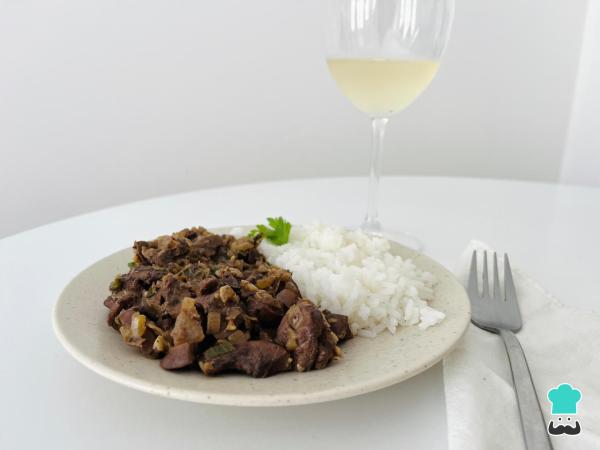 Receta de Riñones al vino blanco fáciles - Paso 6