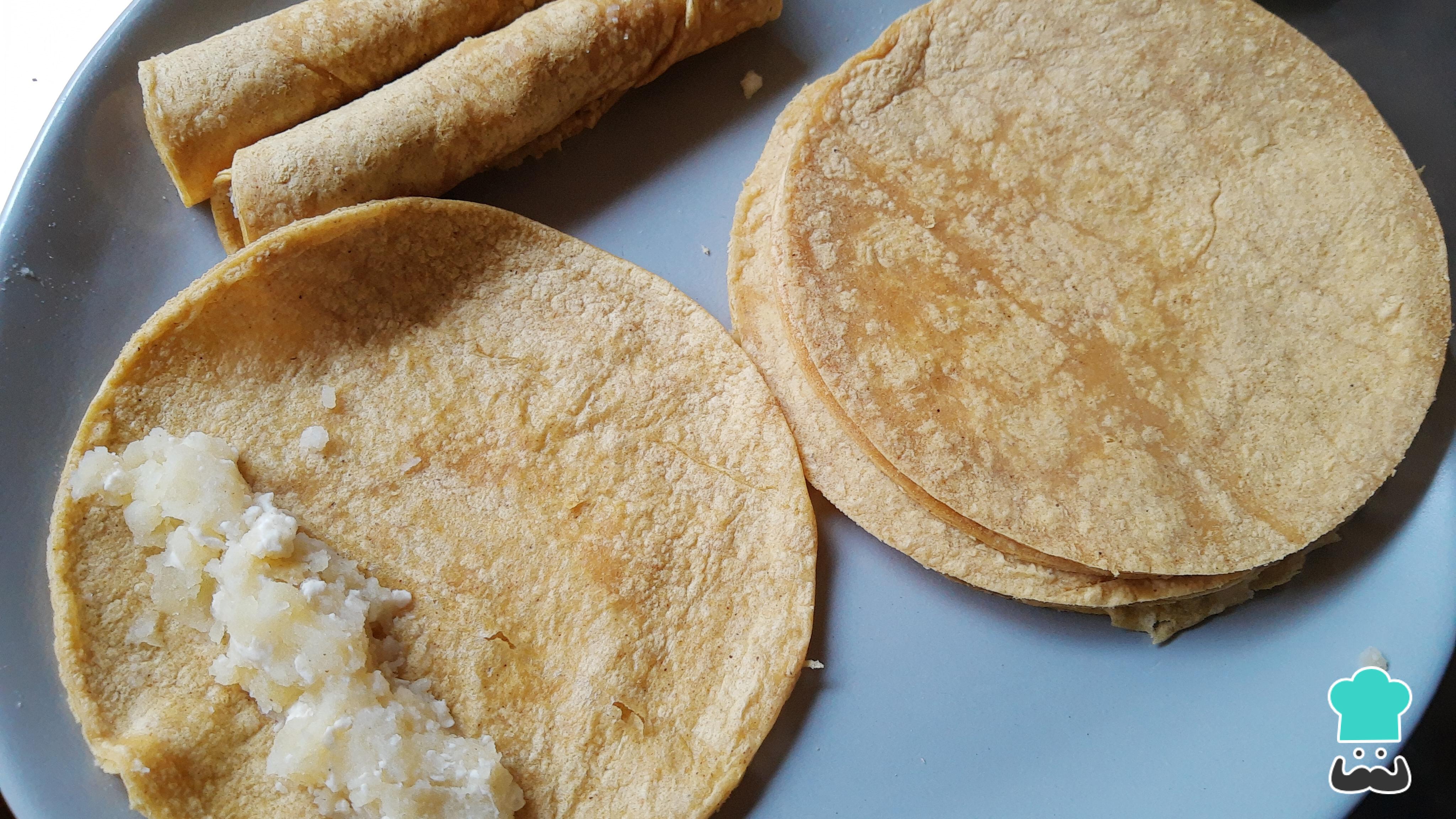 Flautas en vaso Receta FÁCIL y RÁPIDA