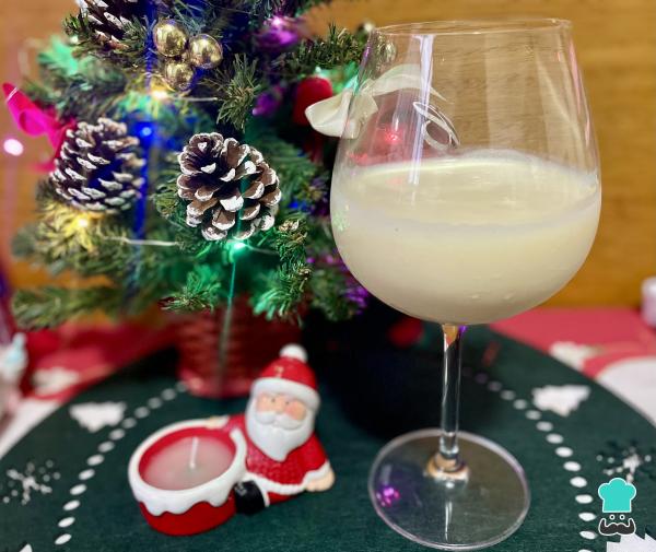 Ponche crema con flan - Paso 6