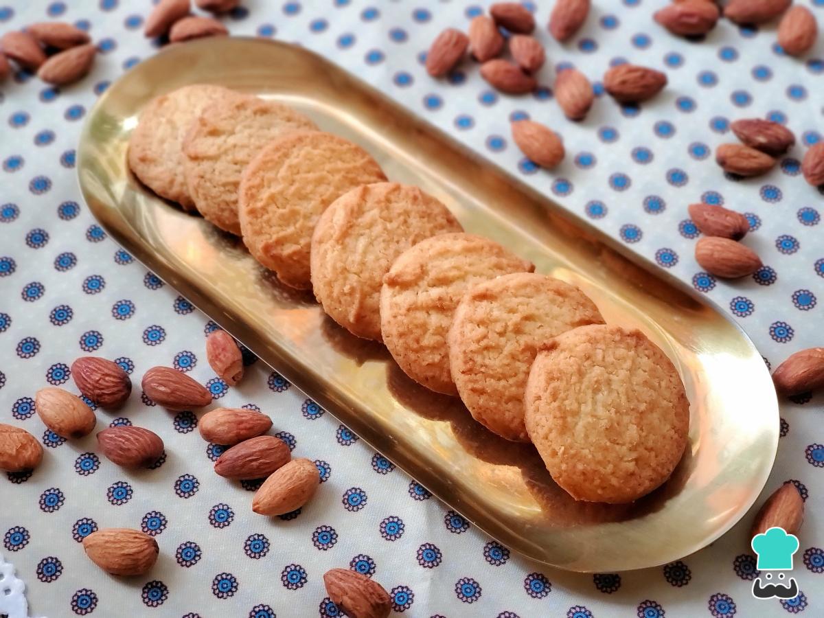 Receta de Galletas de almendras con 3 ingredientes