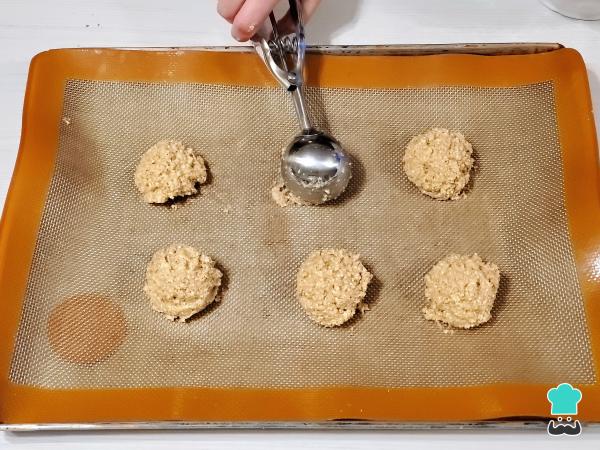 Receta de Galletas de almendras con 3 ingredientes - Paso 5