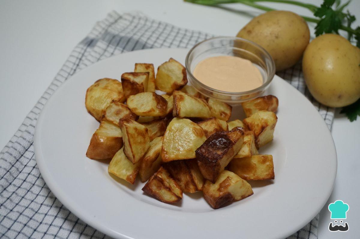 Receta de Patatas bravas al horno