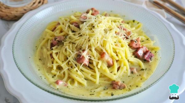 Receta de Carbonara de pistacho cremosa que dejará a todos con ganas de más