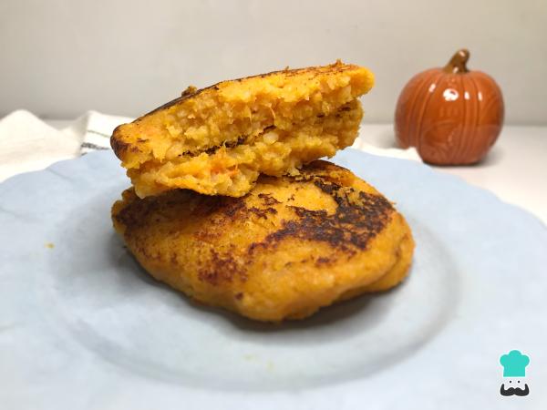 Receta de Hamburguesas de calabaza y arroz