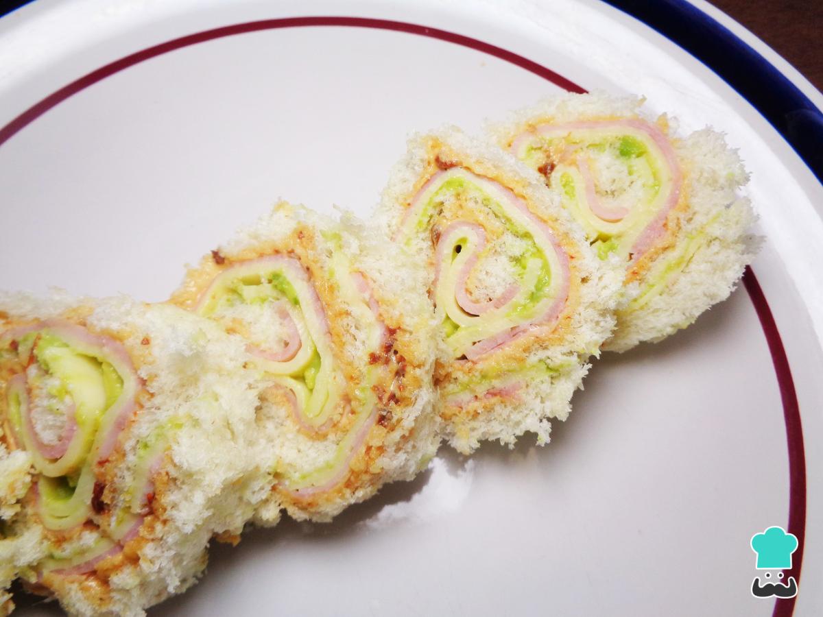 Receta de Niño envuelto de jamón y queso