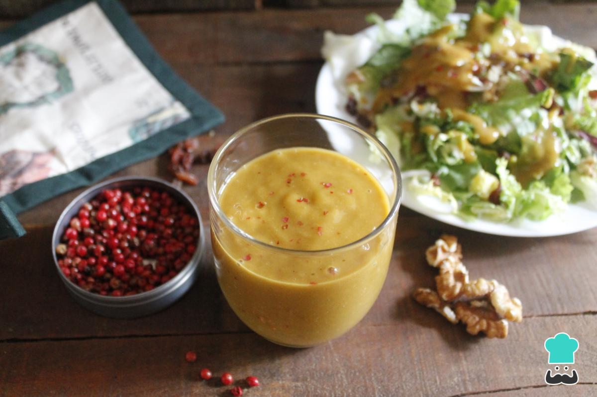 Receta de Vinagreta de mango