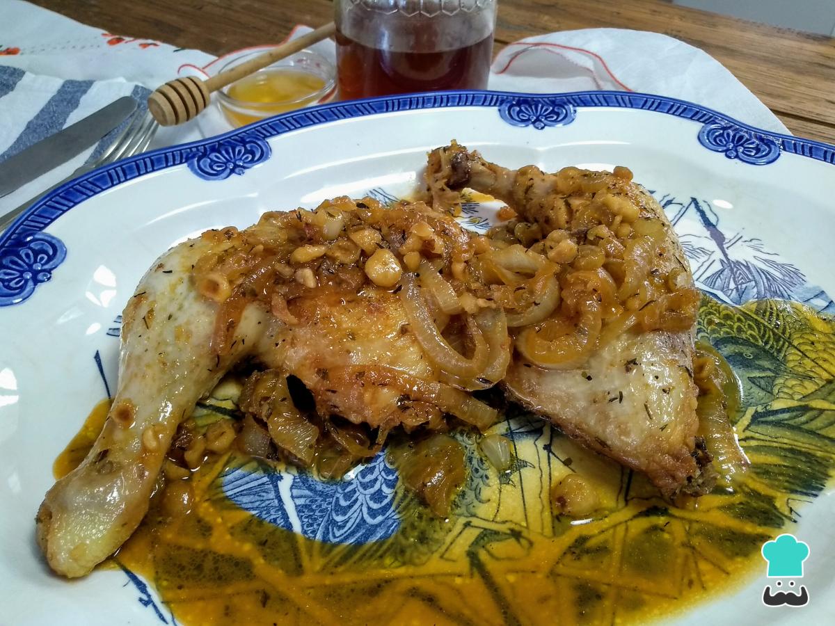 Receta de Pollo a la miel