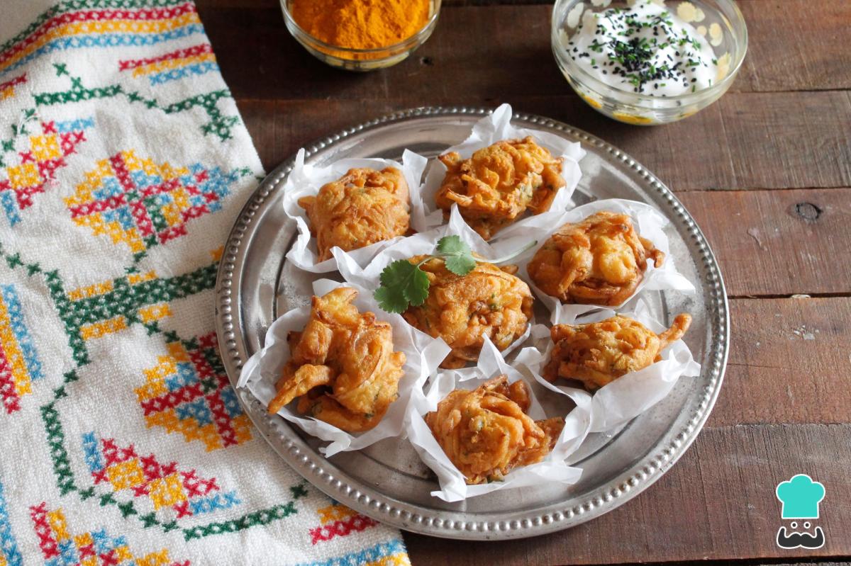Receta de Pakoras indias