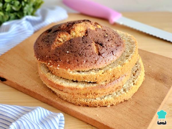 Receta de Bizcocho para torta fría de un kilo - Paso 7