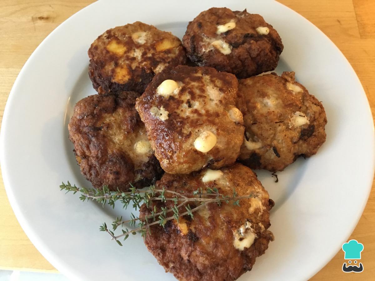 Receta de Filetes rusos con queso