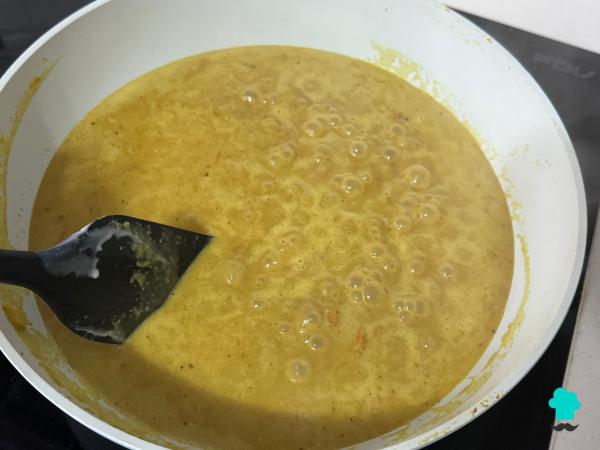 Receta de Garbanzos al curry con leche de coco: un plato fácil, rápido y con mucho sabor - Paso 6