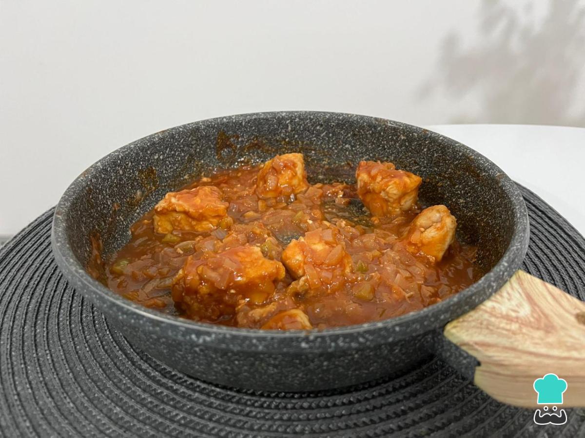 Receta de Pavo en salsa de la abuela