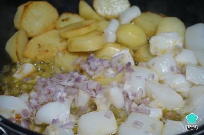 Receta de Caldereta de pescado y marisco asturiana - Paso 4