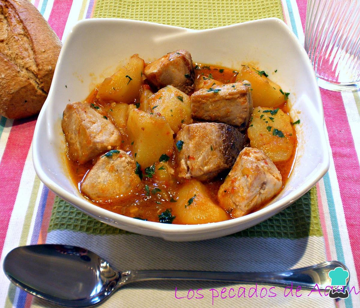 Receta de Marmitaco de atún