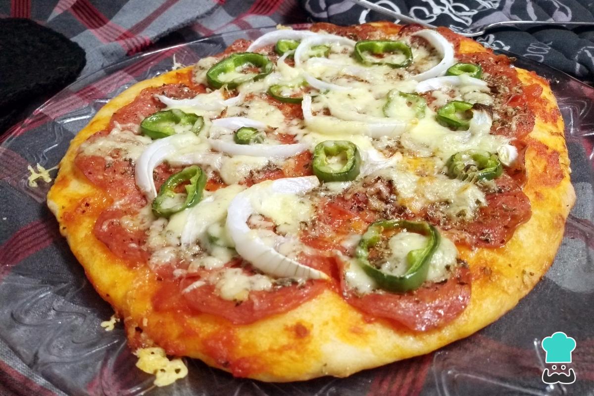 Receta de Pizza de pepperoni