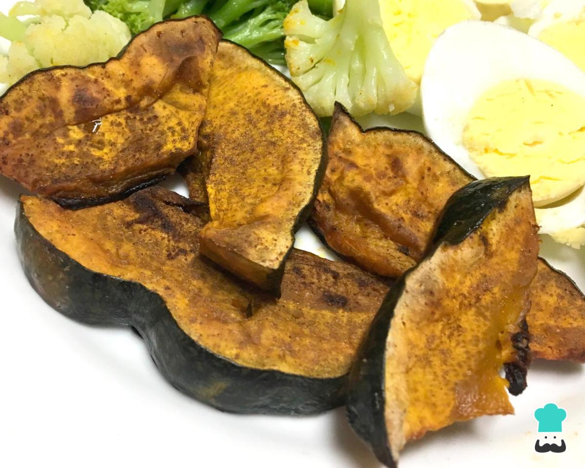 Receta de Calabaza al horno con canela