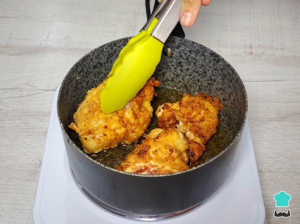 Receta de Pollo al estilo Kentucky - Paso 7