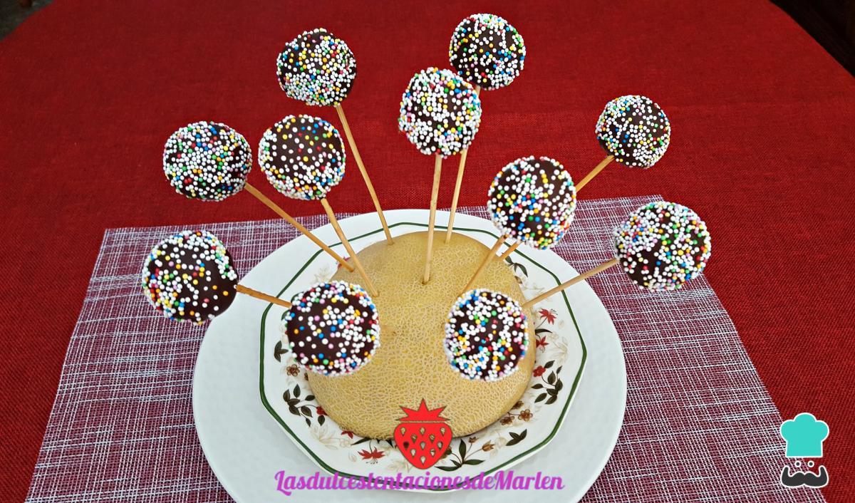 Receta de Cake pops de bizcocho