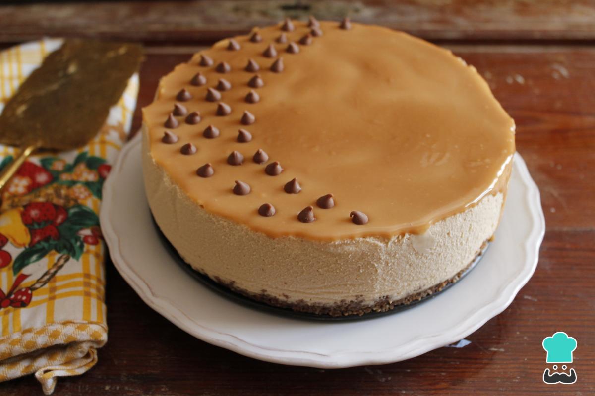 Receta de Cheesecake de dulce de leche