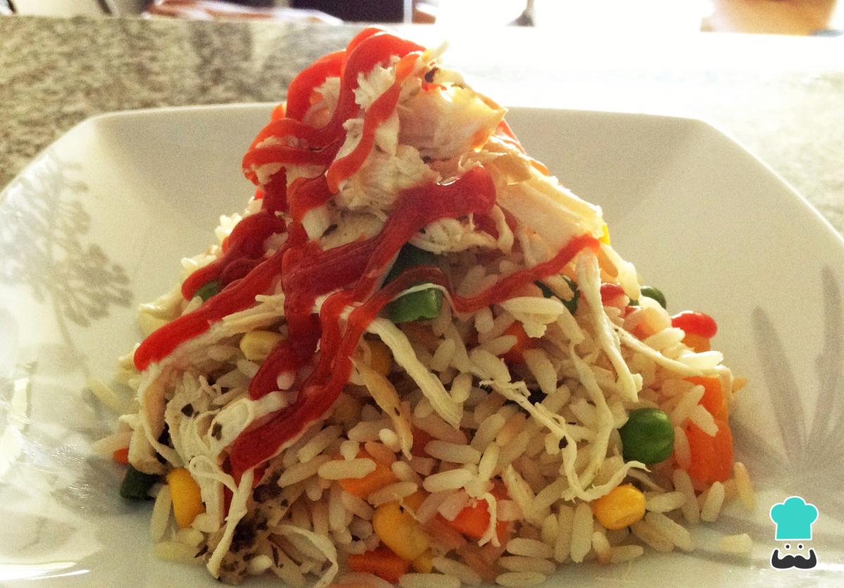 Receta de Arroz con pollo colombiano