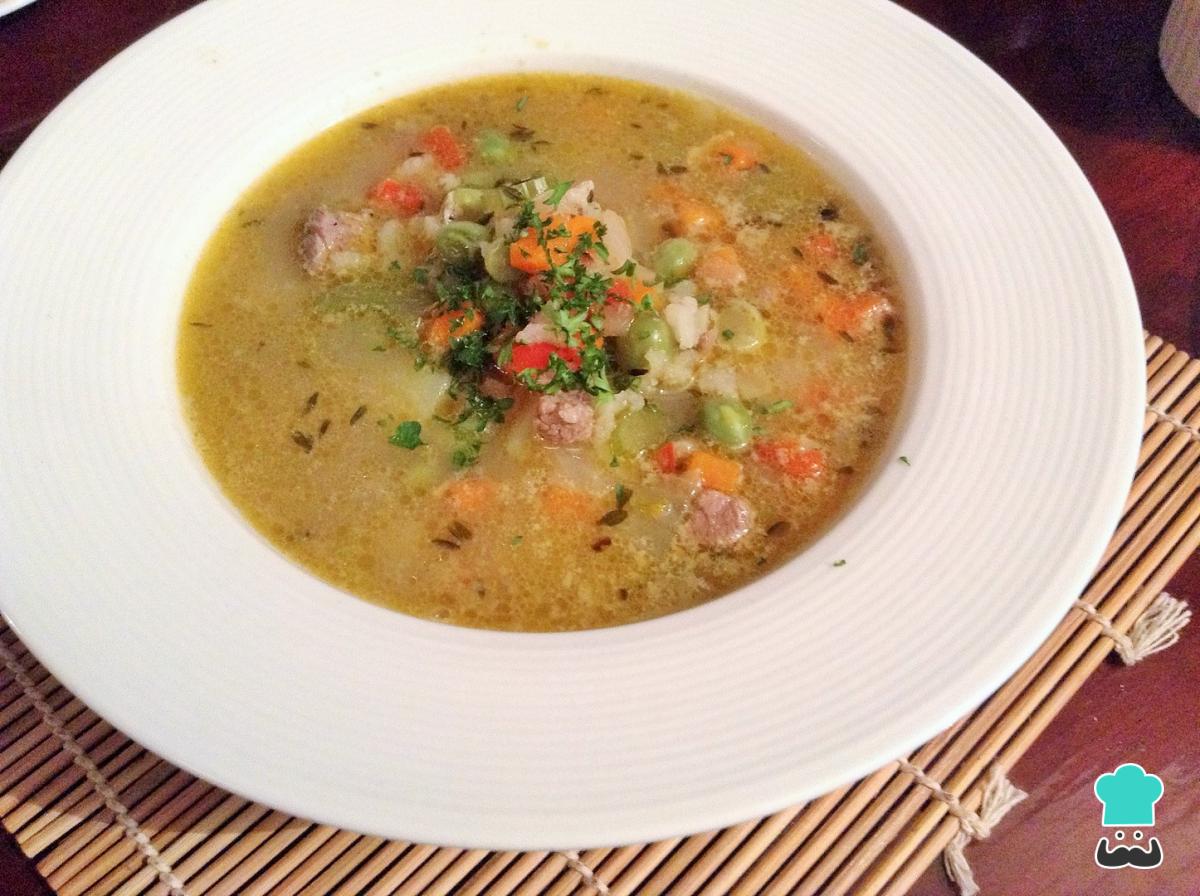 Receta de Carbonada chilena