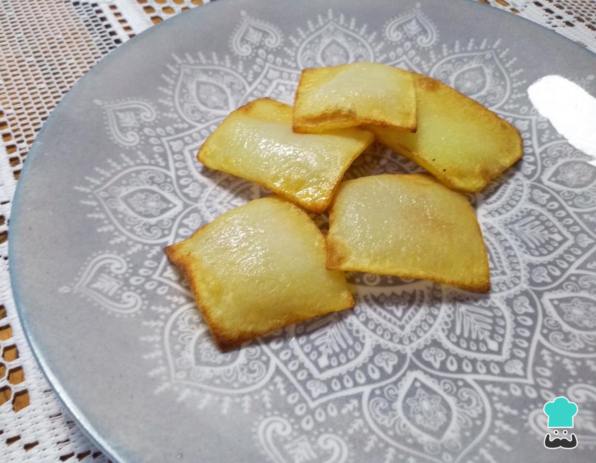 Receta de Patatas soufflé