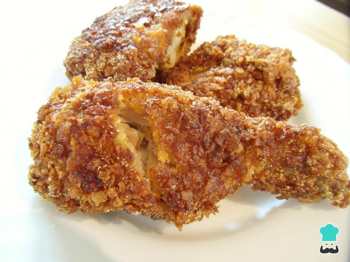 Receta de Pollo frito estilo KFC