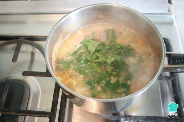 Receta de Sopa de avena para cenar - Paso 6