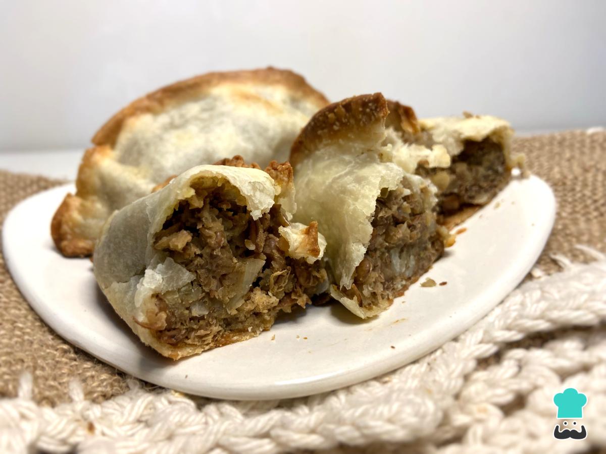 Receta de Empanadas veganas de lentejas