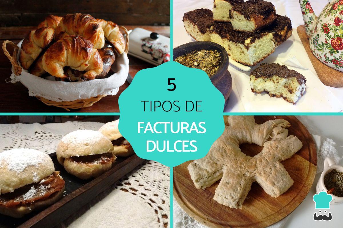 Tipos de facturas dulces
