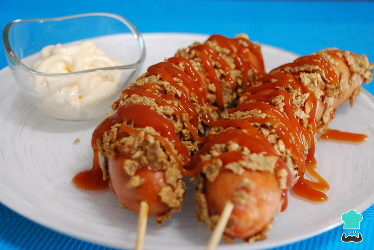 Receta de Salchichas crujientes