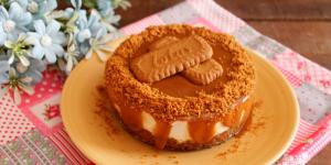 Receta de Tarta de queso con galletas Lotus