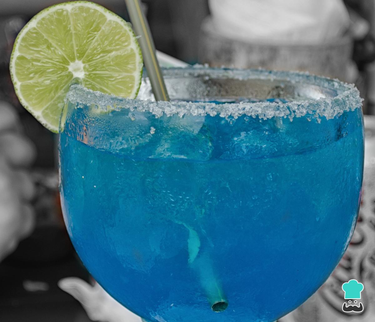 Blue tequila