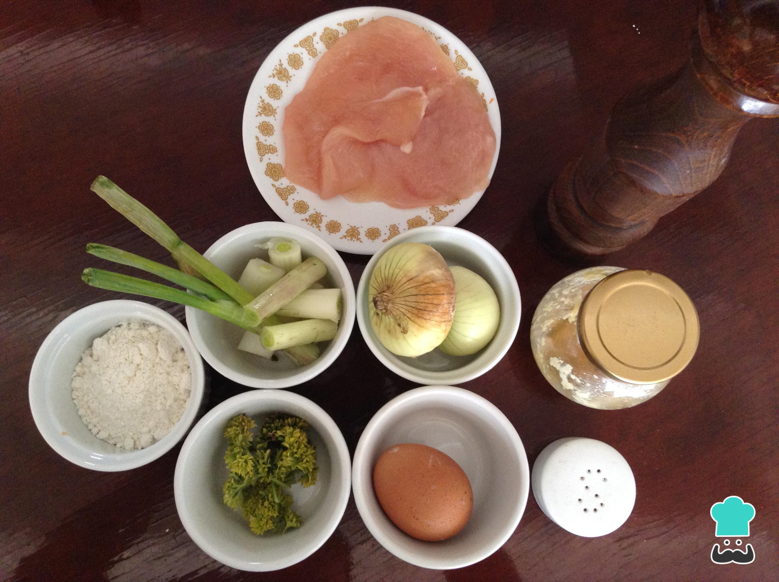 Croquetas de pollo sin gluten